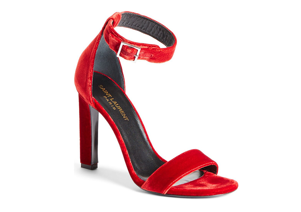 Saint Laurent Grace Ankle Strap Sandal