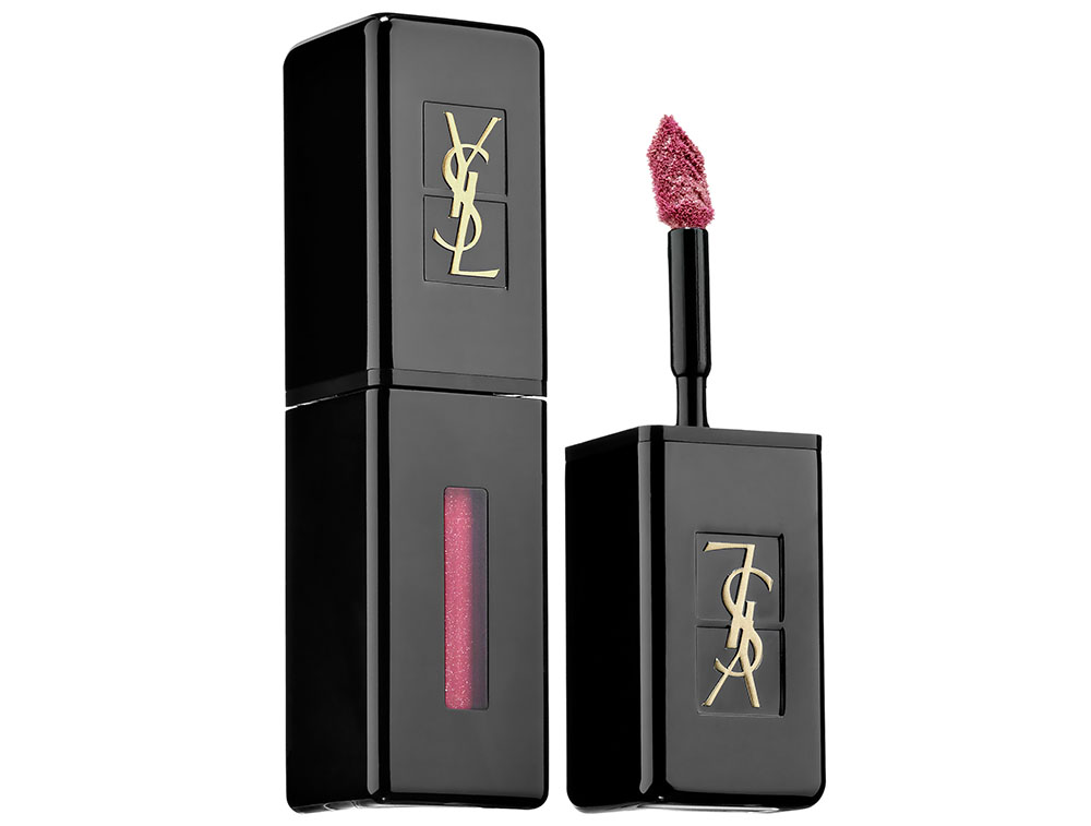 Yves Saint Laurent Rouge Pur Couture Vernis A Levres Vinyl Cream in Carmin Session