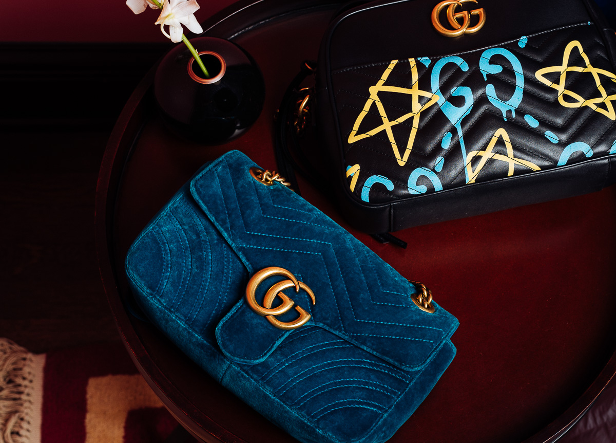 Gucci Marmont Velvet Bag