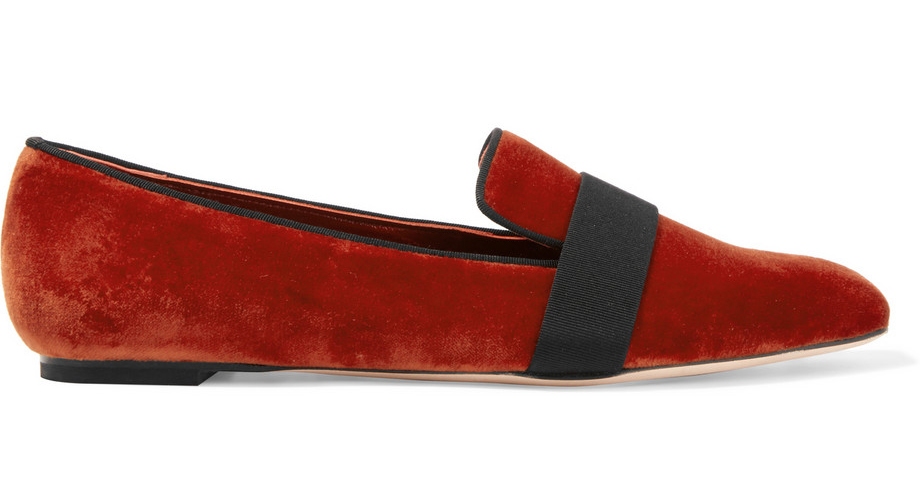 Alexander mcqueen deals velvet loafers