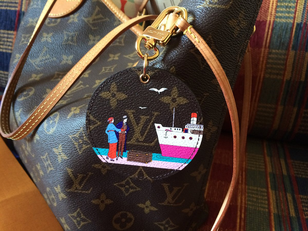 tPF Member: Babydoll Chanel  Bag Charm: Louis Vuitton Illustre Evasion Bag Charm & Key Holder Shop: $225 via Louis Vuitton 