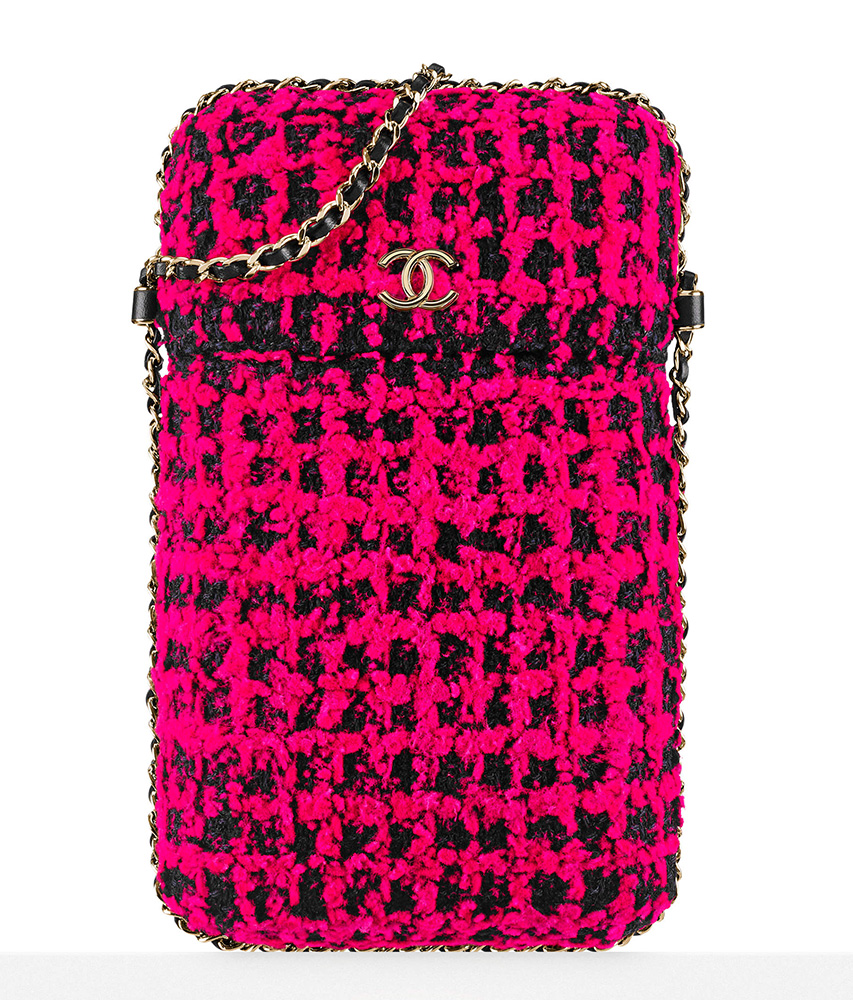 chanel-tweed-phone-holder-pink-black-1750