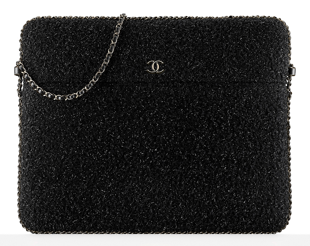 chanel-tweed-tablet-holder-black-2450