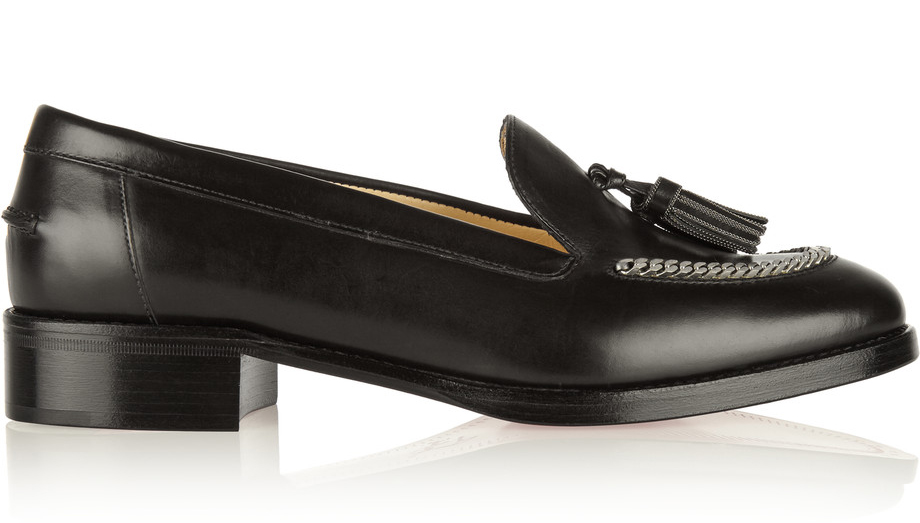 christian-louboutin-monaliso-chain-embellished-leather-loafers