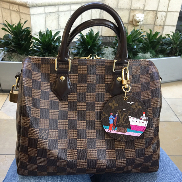 tPF Member: KM7029 Bag Charm: Louis Vuitton Illustre Evasion Bag Charm & Key Holder Shop: $225 via Louis Vuitton 