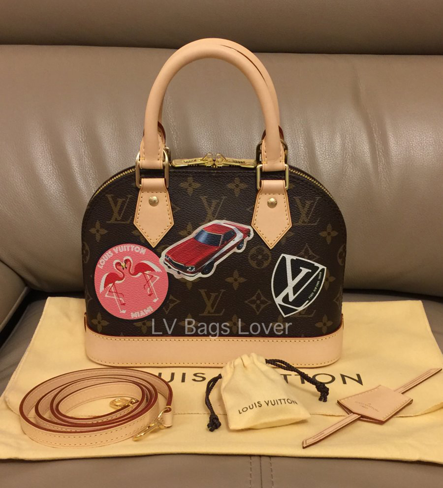 tPF Member: LV Bags Lover Bag: Louis Vuitton Alma BB World Tour Bag  Shop: $1,470 via Louis Vuitton 