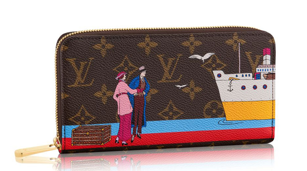 A Look at Louis Vuitton&#39;s New Christmas Animation Print for 2016 - PurseBlog