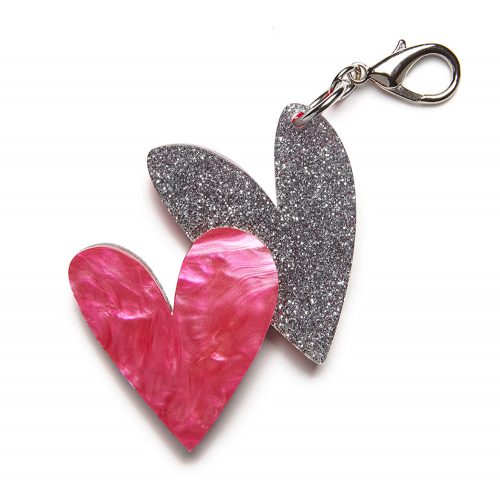 edie-parker-double-heart-bag-charm