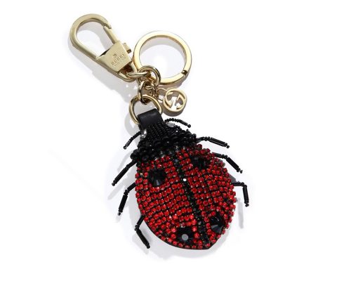 gucci-crystal-bug-keychain