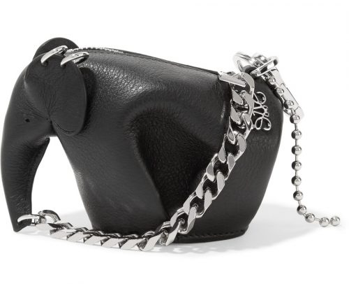 loewe-punk-elephant-leather-keychain