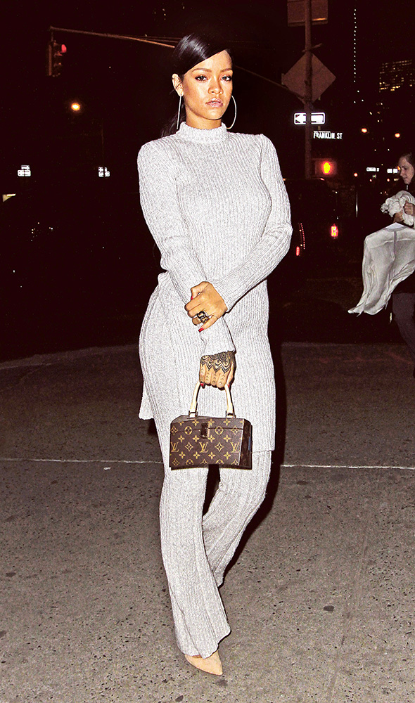 For National Handbag Day, Celebrate True Love: Rihanna and her Louis Vuitton x Frank Gehry ...