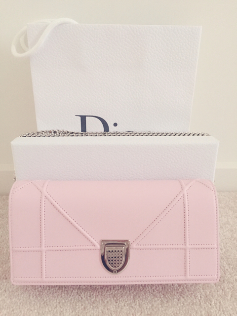 tPF Member: Stacie123456 Bag: Dior Diorama Wallet on Chain Bag 