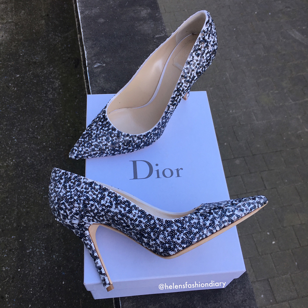 tPF Member: Helenhandbag Shoes: Dior Sequin Embellished Pumps