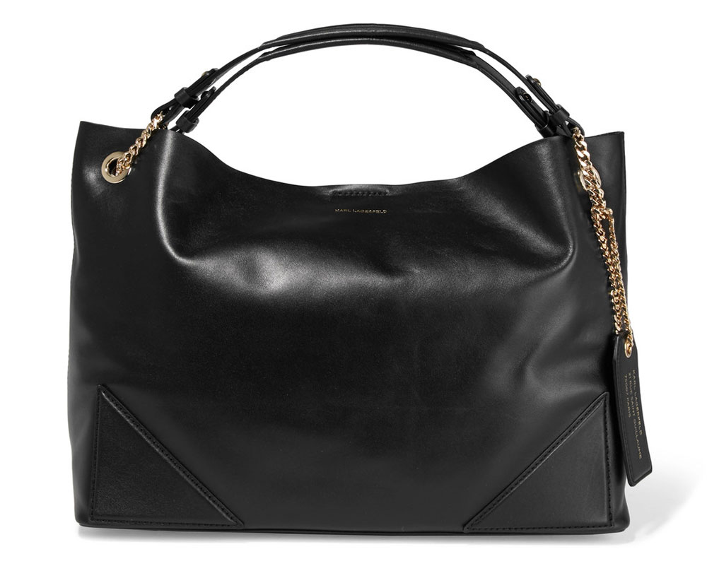 20 New, Under-the-Radar Neutral Bags to Start the New Year on a Sophisticated Note 29 Karl Lagerfeld KSlouchy Tote