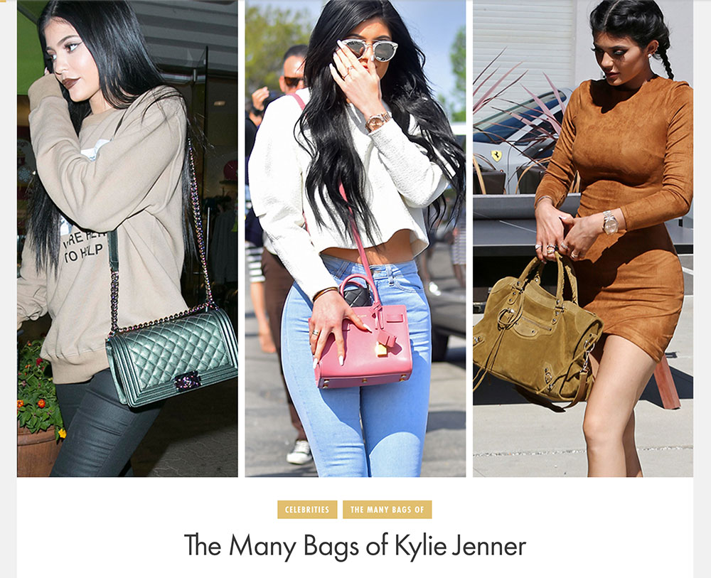 Kylie jenner wallet sales