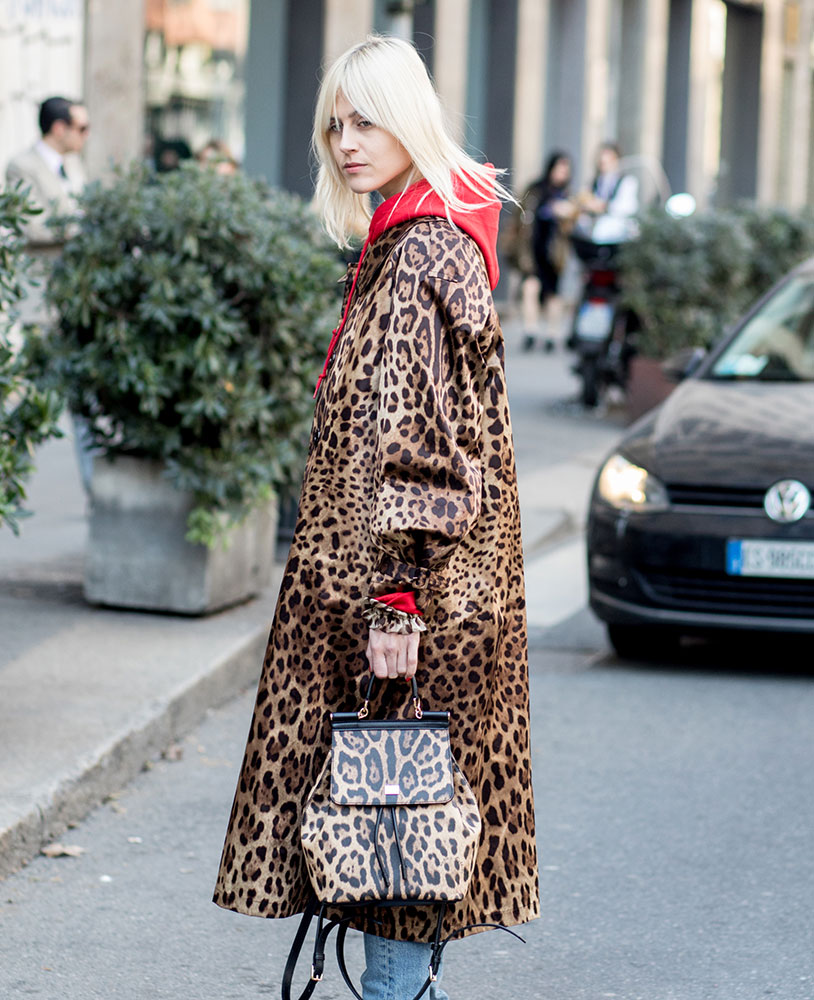 Milan Fashion Week Fall 2017 Attendees Fail to Disappoint with