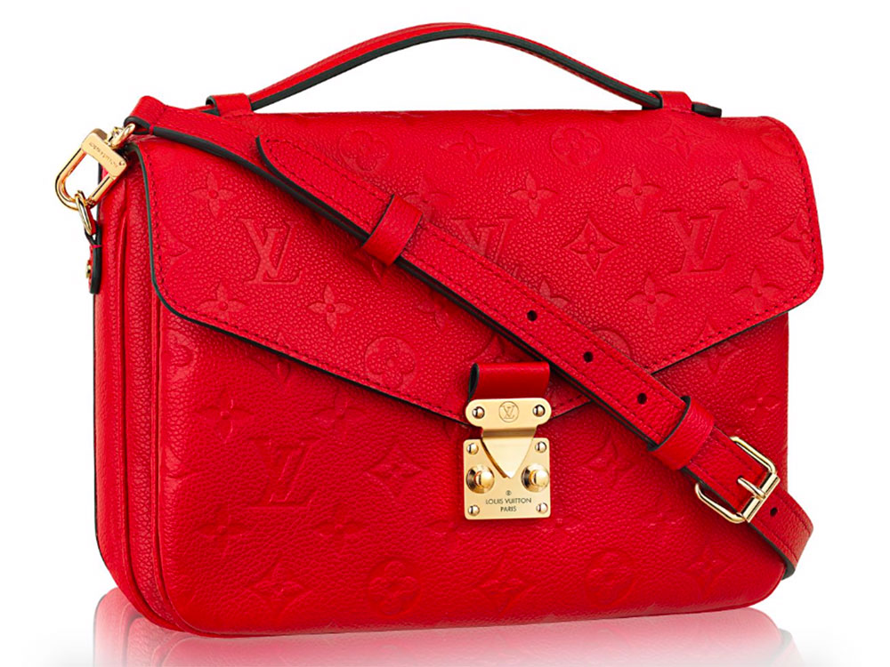 Louis Vuitton Pochette Metis Monogram Braided Coquelicot Red in Coated  Canvas with Gold-tone - US