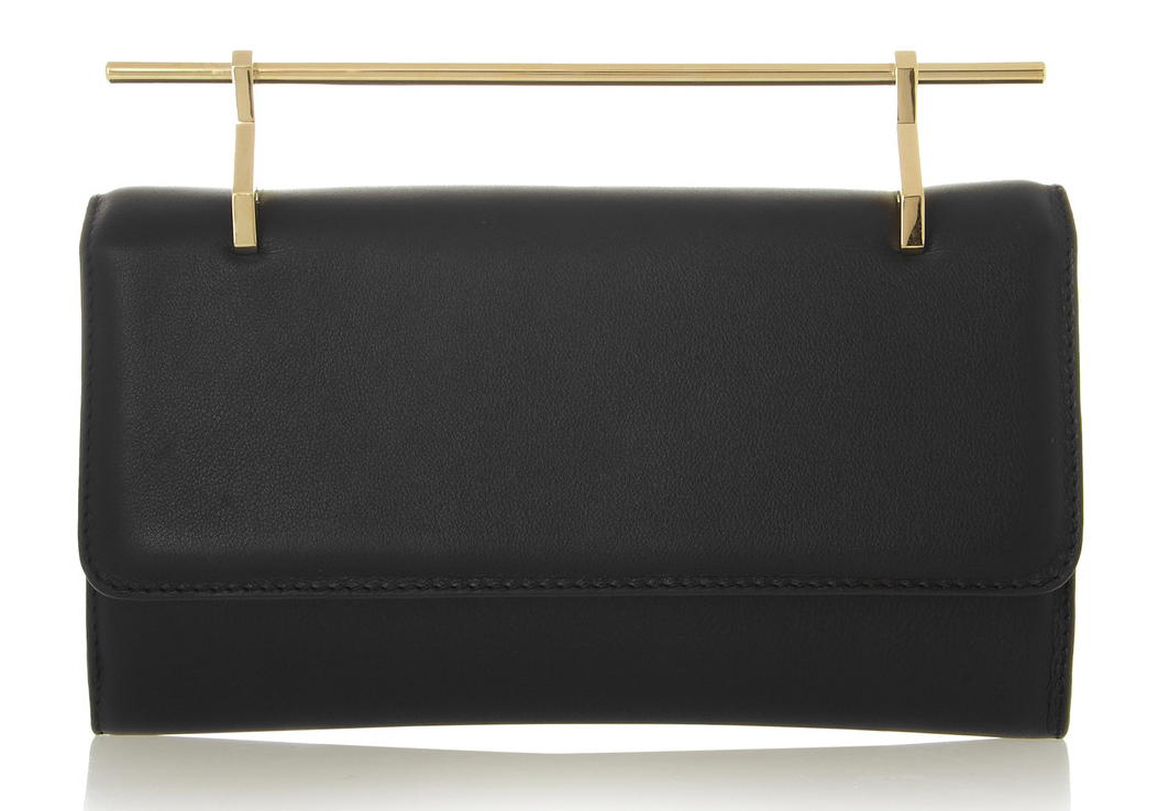 M2Malletier Fabricca Leather Clutch