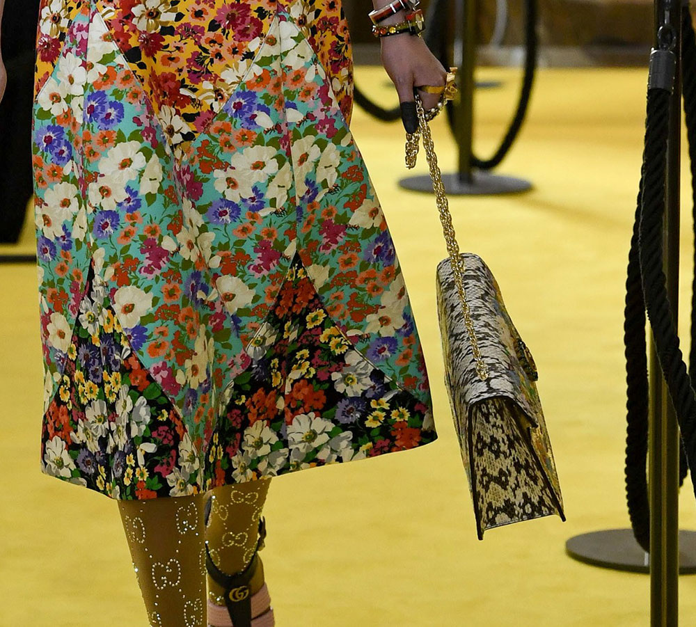 Gucci Debuts New Shoulder Bag Styles and More at Its Cruise 2018 Runway Show - PurseBlog