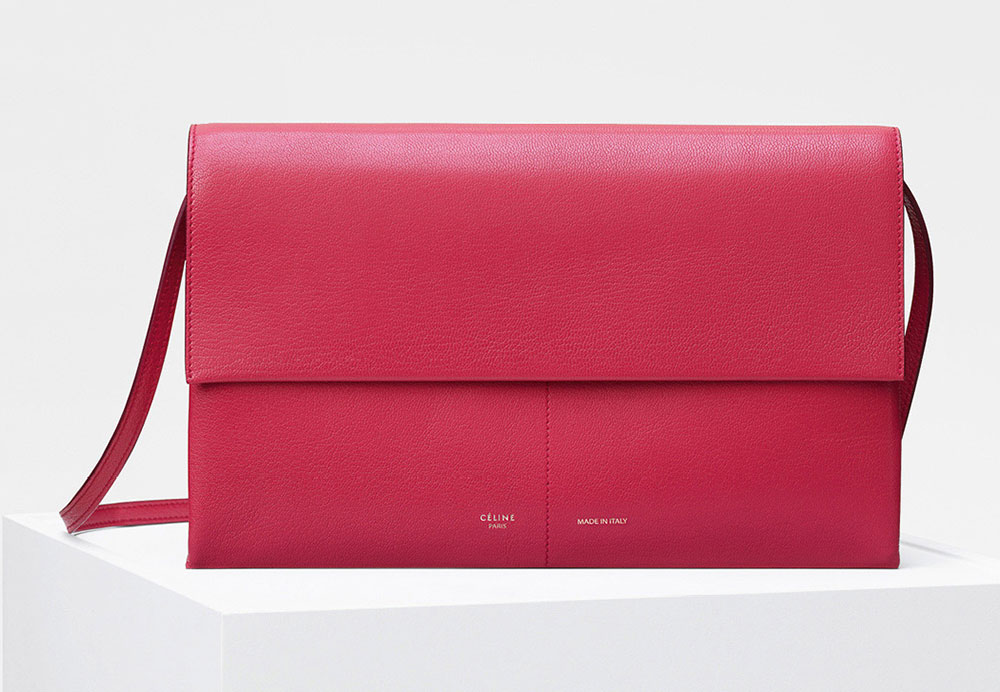 Celine folded hotsell clutch