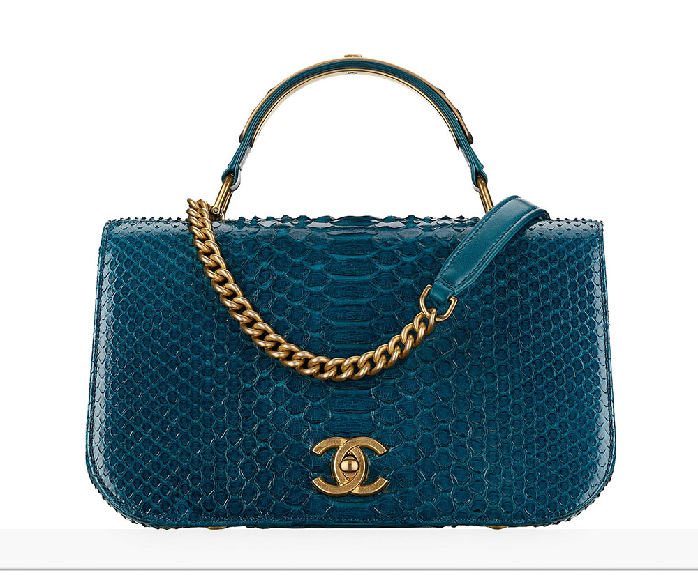 Chanel python on sale bag 2017