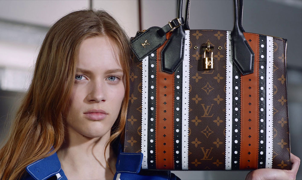 Video Game Handbag Models : Louis Vuitton ad campaign