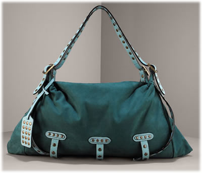 BeD Large Ava Nubuck Satchel