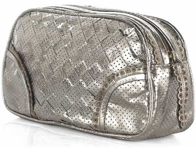 Bottega Veneta Perforated Leather Cosmetic Case