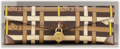 Burberry Trench Check Clutch