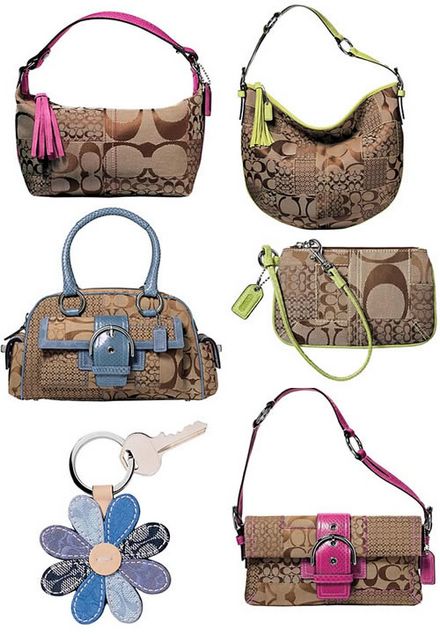 Coach Signature Patchwork