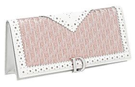 Dior Jacquard Flap Clutch