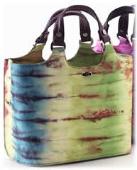 Donald J Pliner Tie-Dye Tote