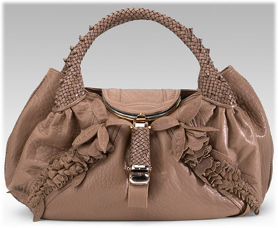 Fendi Wisteria Leather Spy Bag
