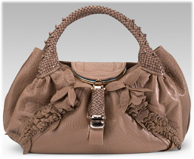 Fendi Wisteria Leather Spy Bag