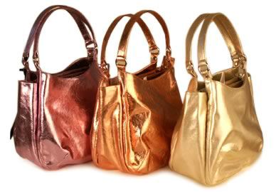 Lorelei Brooke Metallic Tote