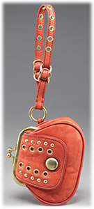 Marc by Marc Jacobs Eyelet Leather Wristlet