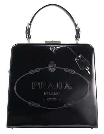 Prada Leather Frame Bag