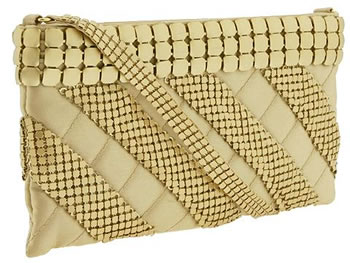 SHIH Gold Wristlet