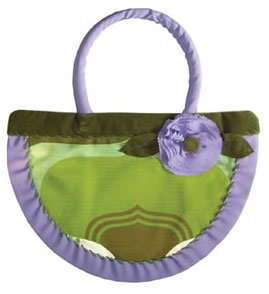 Shapely Shopper Purple Blossom