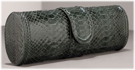 Armani Linea Python Clutch