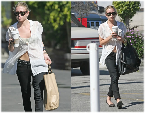 Ashley Olsen YSL Rive Gauche Bag