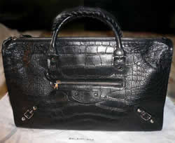 Balenciaga Crocodile Work Bag1