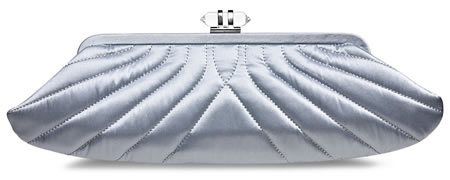 Banana Republic Quilted Satin Clutch