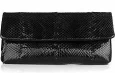 bottega veneta ayers snakeskin clutch