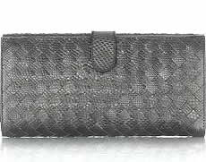 Bottega Veneta Intrecciato Karung Wallet