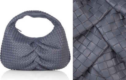 bottega veneta ruched shoulder bag