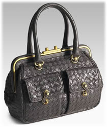 Bottega Veneta Struzzo Intrecciato Bag