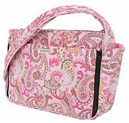 Bumble Bags Pink Paisley Kimberly Tote