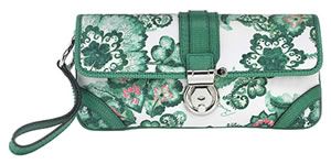 Burberry Floral Wristlet