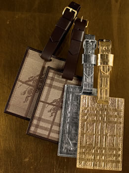 Burberry Luggage Tags